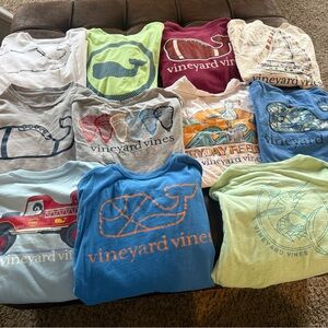 Vineyard Vines Kids' Bright Blue Whale Graphic Tee